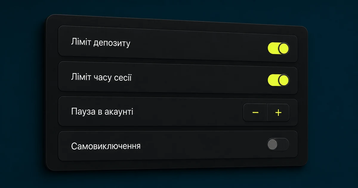 Інструменти самоконтролю гравця